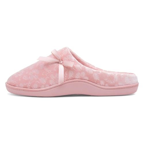 Image of The Slipper Company Womens Pink Mule Slipper - Size 7 UK - Pink