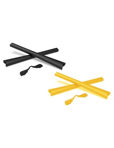 PapaViva �C���[�\�b�N �m�[�Y�p�b�h For Oakley Radar Path- �C�G���[ + �u���b�N