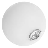 Esthétique et pratique : abat-jour sphérique, simple et élégant, idéal pour le salon, la chambre et autres pièces, abat-jour pour lampes de table, abat-jour anti-fluorescent