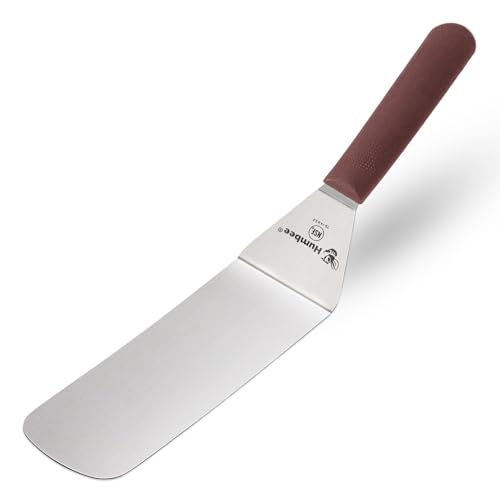 Humbee 9 x 3 Solid Beveled Edge Turner, Dishwasher Safe NSF, Shovel Brown