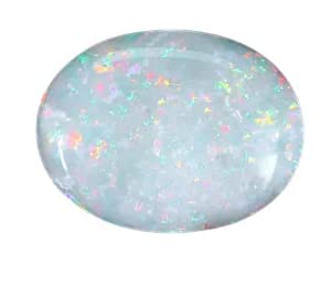 Opale véritable non traitée certifiée GGTL gemme astrologique pure 7.45 carats