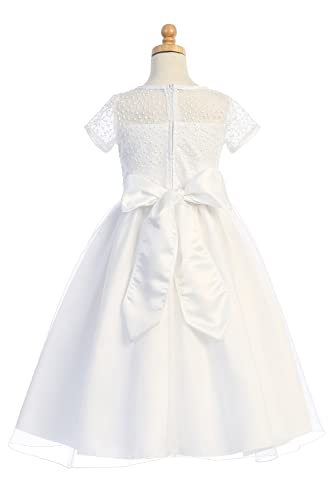 Made in USA - Holy First Communion Dresses for Girls 7-16 Plus Size White - Vestidos de Primera Comunion para Niñas3
