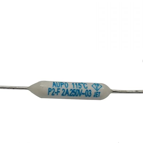 Fusible de température JET RF 5A 250V 102C P1 en lot de 50 pièces pour circuit électrique