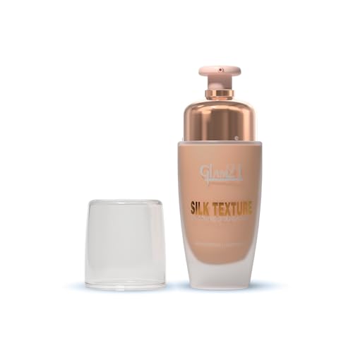Image of Glam21 Silk Foundation-Lightweight Hydrating Oil-free Formula for Long-lasting Makeup | Balance Skin pH Level | SPF35 UV Protection | Suitable for All Skin Type| 50gm, Warm Honey