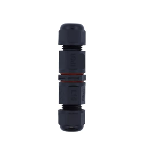 Conector de cable impermeable IP68 L16 de 2 pines para exterior 2