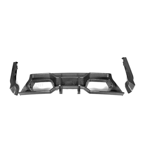 Difusor trasero de fibra de carbono seca para BMW M2 G87 acabado premium de carbono