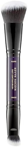 Kevyn Aucoin Duet Contour Brush: Precision application BLEND end for contour, highlight, blush. DEFINE end for contour, highlight & crease color. For makeup cream, liquid, powder, stick/wand formulas.