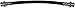 Dorman H621848 Clutch Hydraulic Hose Compatible with Select Hyundai / Kia Models