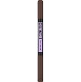 Maybelline New York Express Brow Satin Duo Augenbrauenstift und -puder in Nr. 04 Dark Brown, dunkelbraun
