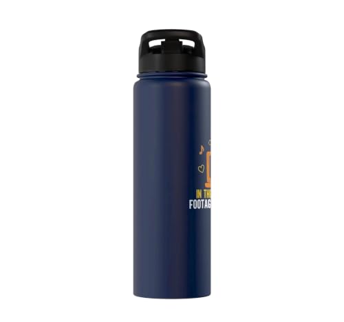 In the right Hands Footage devient Art Video Editor Stainless Steel Insulated Water Bottle – vue 4
