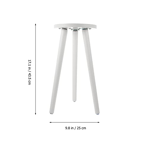 Generic Mesa de canto redonda de madeira, suporte para plantas, suporte para vaso de flores, para sa