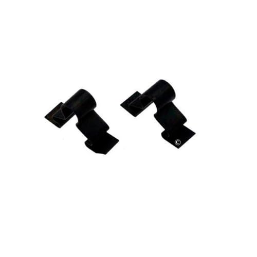 Lot de 2 clips vitre Four, cuisinière 72X0273 DE DIETRICH Four, cuisinière 72X0273 DE DIETRICH