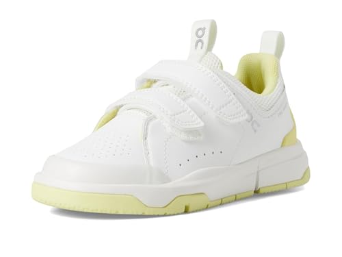 On Kids, Unisex, The Roger (Little Kid), White/Limelight, 2 Little Kid, M by On - Used condition - Image 7
