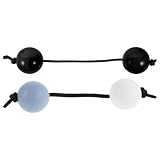 ibasenice 2pcs Asalato: Double Gourd Kashaka - Rhythmic Ball Percussion Instrument for Classes, Solo Performances, School Party Entertainment