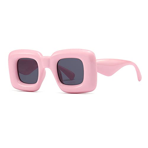 Image of laureles Fashion Cat Eye Y2K Sunglasses Women Vintage Red Yellow Blue Square Sun Glasses Men Punk Shades UV400