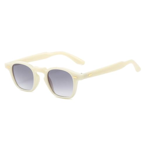 Lunettes de soleil de mode bleu violet tendance avec verres dégradés UV400