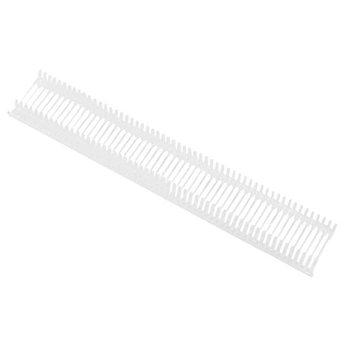 Kqcibz Plastic Tag Pins Barbs Fastener 10mm 5000 Pcs for Tagging, White