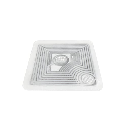 Image of RRHFT10 13.56 MHz ISO15693 ISO18000-3 ICODE SLIX HF RFID Wet Inlay Label Tag - 18 X 18 mm, Pack of 10