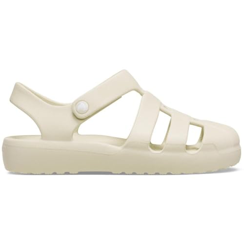 Crocs Unisexe Enfant Classic Fisherman K Sandales, Sandstone, 33/34 EU