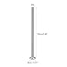 TOP-VIGOR 10Pcs Cross Pan Head Machine Screws, M4x75mm Phillips Round Head Screws Bolts for Machinery, Furniture, Car, Motorcycle Repair, Electronic Products, Ship Assembly, and DIY