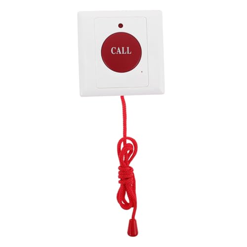 UPKOCH Botón De Ayuda Para Mayores Alarma Dual y Activación Por Cordón Para Emergencias Hogares Hospitales y Centros De Atención