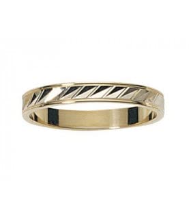 Alliance 2 Ors 18 carats Delilah 3 mm, l'excellence joaillière française