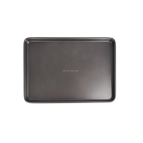 MasterClass Backblech, Antihaft-Backblech zum Backen und Braten 35x25x2cm, mit Hülle, Grau – Ansicht 4