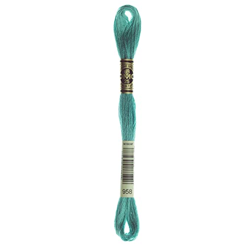 Image of DMC 6-Strand Embroidery Cotton Floss, Dark Sea Green