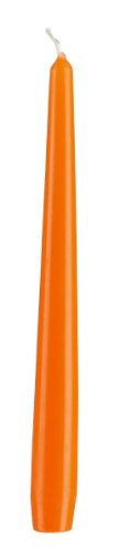 12 Bougies coniques Orange 29,5 x 2,3 cm Cover