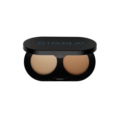Sigma Beauty Color + Shape Brow Powder Duo - Luz