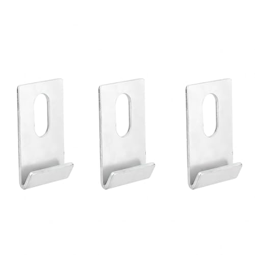 VIFERR 10Pcs Greenhouse Clips Metal Sturdy Greenhouse Base Window Clip Fixing Attaches Kit for Glass Clips Replacement