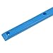 pistro 1 Pair of Longboard Skateboard Rails with Fixing Screws - Blue