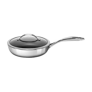 Scanpan HaptIQ Edelstahl Sautépfanne mit Glasdeckel