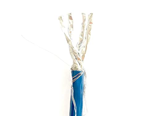Cable de red Monoprice Cat8 304.8 m azul miniatura 2