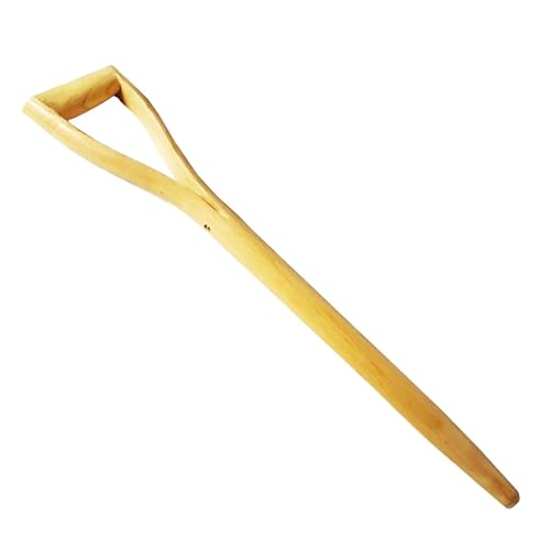 Dapetz® 28" SPLIT TOON WOOD TAPERED D HANDLE SPARE REPLACEMENT GARDEN SPADE FORK SHOVEL