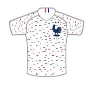 Fédération Francaise de Football - Pins Maillot Away Équipe de France 2019