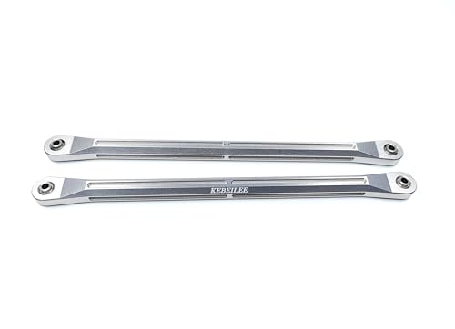 KEBEILEE CNC Aluminum7075# Rear Upper Link for LOSI Super Baja Rey 2.0 1:6 (Silver)