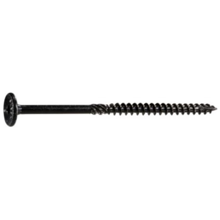 SaberDrive 5/16" x 5" Structural Screw – Heavy‑Duty Black, 25‑Piece Pack