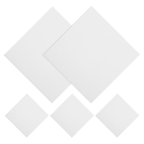 ULTECHNOVO Lot de 20 Tapis Réfractaires en Céramique Antiadhésifs pour Poterie, Supports Carrés Résistants à Haute Température, Outils Artistiques Polyvalents pour Créations et Cuisson