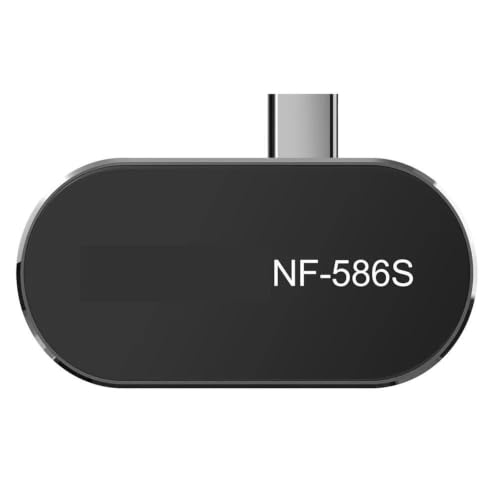 Cámara Térmica NF586S Mini Cámara de Imagen Térmica con Detector de Temperatura Infrarroja USB Tipo-C Portátil