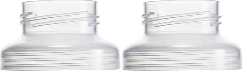 Image of Boon Nursh Wide Neck Breast Pump Adaptor - Works with Spectra and Avent Breast Pumps - Compatible Nursh Bottles - Breastfeeding and Bottle-Feeding Essentials - 2 Count (Pack of 2)