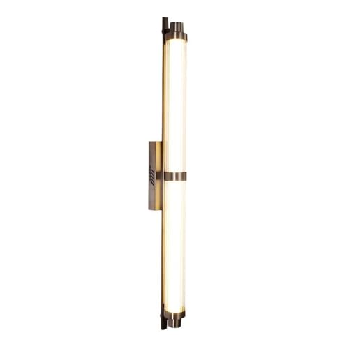 Lampe à bande LED inox 900mm 26W lumière chaude pour applique murale