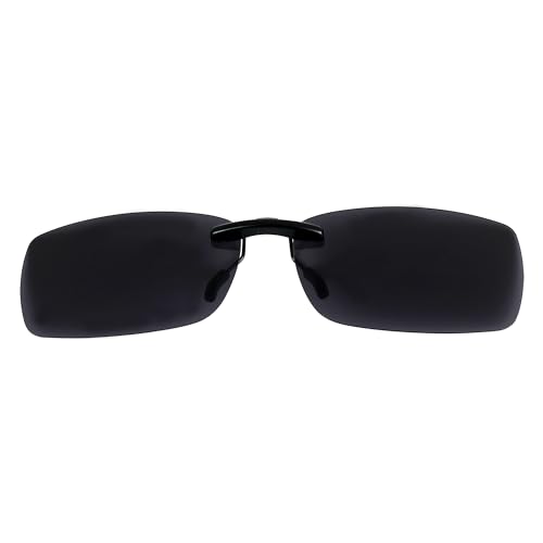 Polarized CLIP-ON Sunglasses for Versace 1175-B 1002 53x17 135