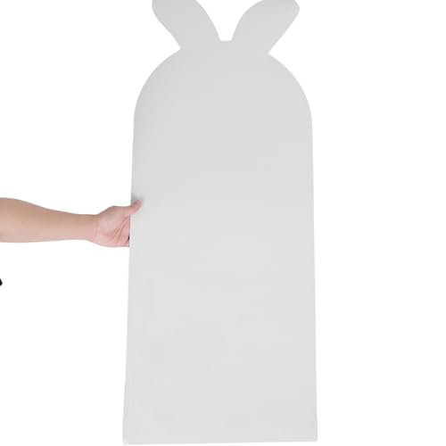 Sticker tableau blanc effaçable lapin pour bureau et maison