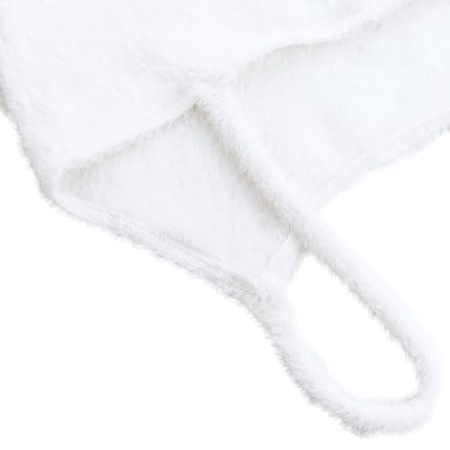 Image of Amazhiyu Women's Fuzzy Cropped Tank Top Sweater-Knit Scoop Neck Crop Cami