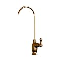 Brio Classic Series Drinking Kitchen Water Filter Faucet (10.7”) for Undersink Filter Systems (Reverse Osmosis RO & Instant Hot Water) | Lead-Free NSF & ANSI Certified - Spot Free, Brushed Bronze