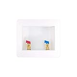 Eastman 60248 Washing Machine Outlet Box with Center Drain 1/2