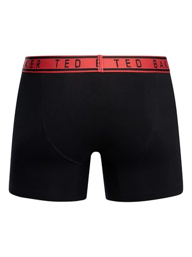 Boxer Ted Baker de algodón en pack de 3 calzoncillos confortables para hombre 4