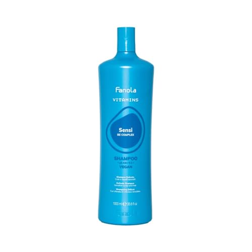 Fanola Vitamins, Sensi Care Shampoo Cute Sensibile, 1000 ml