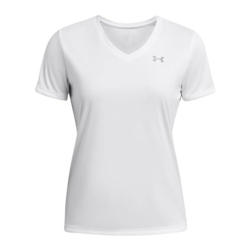 Image of Under Armour Women's Velocity Solid Short Sleeve V Neck T Shirt